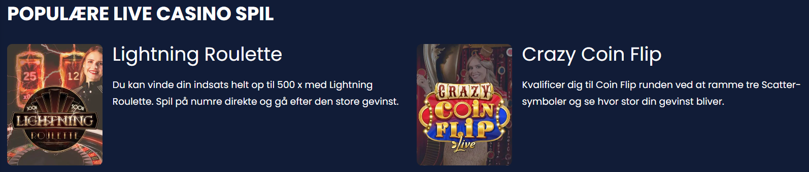CasinoHouse live casino
