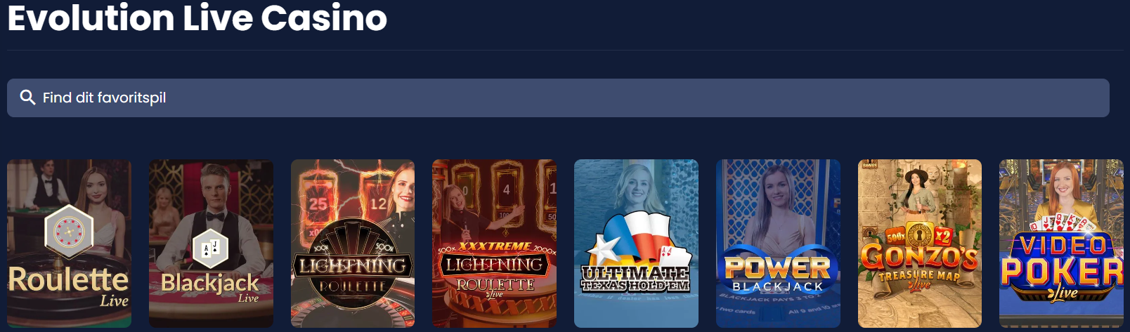 House Casino live casino